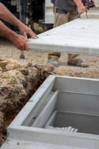 preparation du tombe